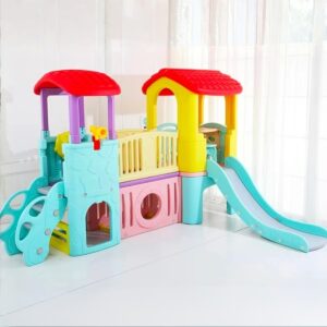 Centro de juegos Doble Casa / Doble Torre con Tobogán