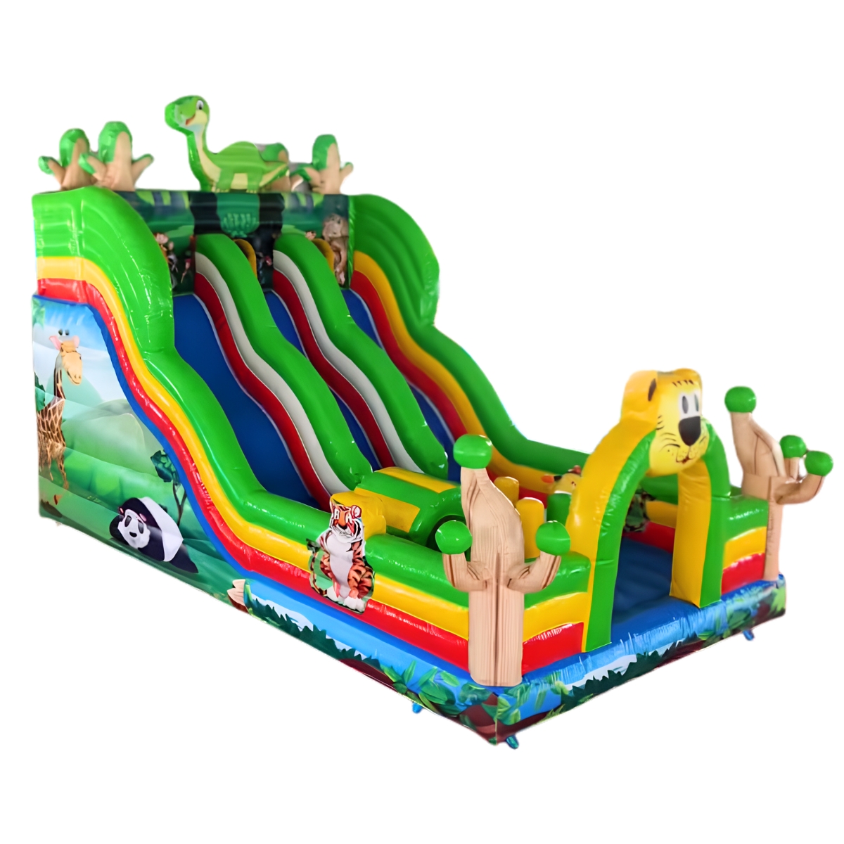 Inflable Tobogán Gigante Selva / Dinosaurio